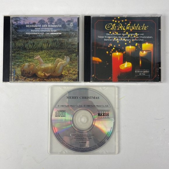 Oh du Frohliche Weihnacht Der Romantik German Christmas 3 CD Lot CSSR Philharmon - Picture 2 of 5